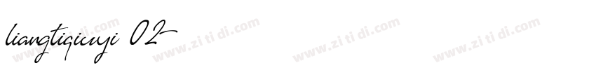 liangtiqiuyi 02字体转换
